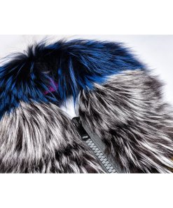 Feel Good Fur Sparkly Zip-Up Fluffy Scarf