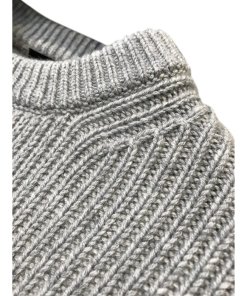 Alexander Wang Engineer Wool-Blend Bishop Sleeve Sweater