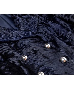 Feel Good Fur Perfect Texture Luxe Peacoat