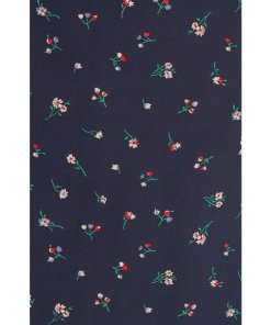 Theory Floral Print Lace-Up Silk Dress