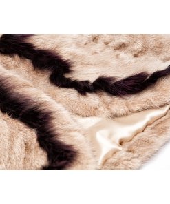 Feel Good Fur Fluffy Trim Contrast Micro-Vest