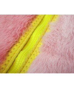 Feel Good Fur Bi-Pink Zip-Up Jacket