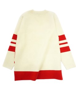 Sandro Polvo Oversized Stripe Sweater