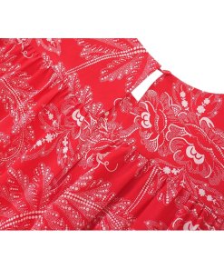 Diane von Furstenberg Ullman Floral Print Silk Dress