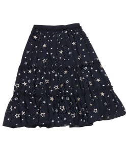 Kate Spade Raeanne Star Embroidered Ruffle Skirt