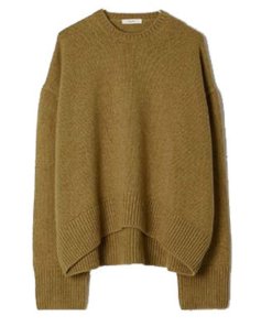 Céline Asymmetric Cashmere Crewneck Sweater