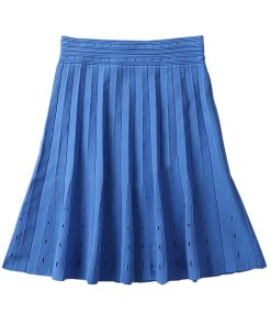 Sandro Eyelet Quincy Top & Izzy Pleated Skirt