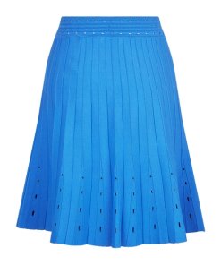 Sandro Eyelet Quincy Top & Izzy Pleated Skirt