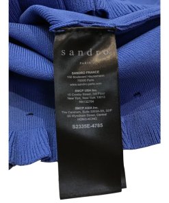 Sandro Eyelet Quincy Top & Izzy Pleated Skirt
