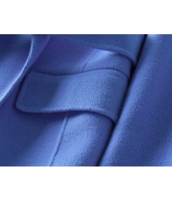 Maje Geode Double-Face Belted Coat