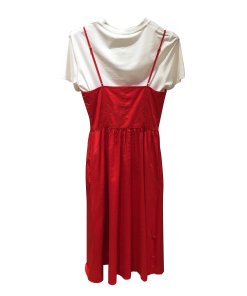 Maje Rimana Spaghetti Strap Cotton Dress