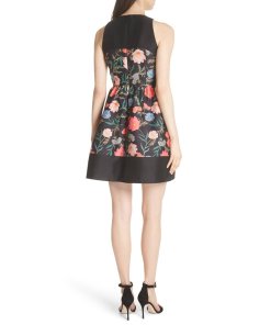 Kate Spade Blossom Mikado Mini Dress