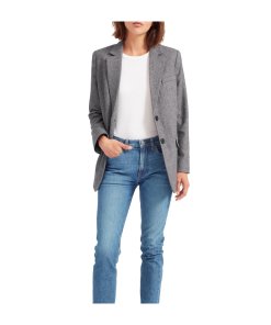 Everlane Herringbone Oversize Blazer