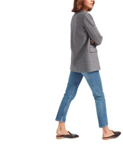 Everlane Herringbone Oversize Blazer