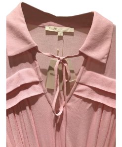 Maje Rubin Smocked Blouson Dress
