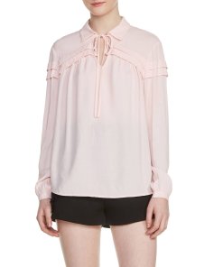 Maje Lubin Shirt Collar Blouse