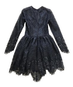 Alexis Malin Long-Sleeve Lace Mini Dress