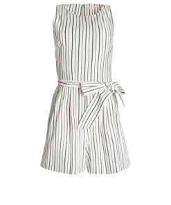 Alice + Olivia Melaine Striped Romper