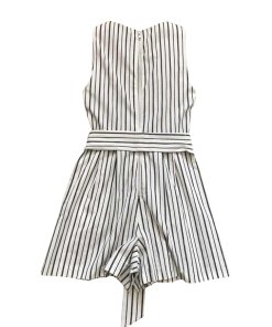 Alice + Olivia Melaine Striped Romper