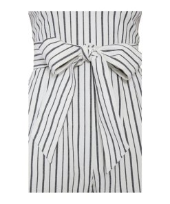 Alice + Olivia Melaine Striped Romper