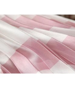 Maje Joro Pleated Stripe Skirt