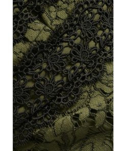 Viera Double V-Neck Lace Dress