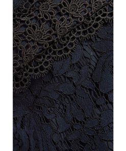 Viera Double V-Neck Lace Dress
