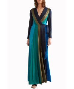 Diane von Furstenberg Penelope Long-Sleeve Wrap Dress