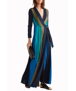 Diane von Furstenberg Penelope Long-Sleeve Wrap Dress