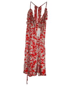 Rebecca Taylor Cherry Blossom Print Silk Romper