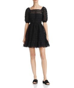 Rebecca Taylor Amora Eyelet Cotton Dress