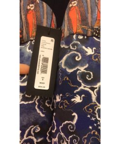 Alice + Olivia Marilla Enchantress Landscape Strappy Gown