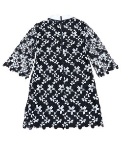 Alice + Olivia Debra Collared Lace Tunic Dress