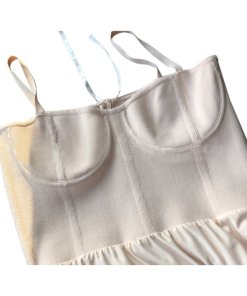 Sandro Roxette Bustier Midi Dress