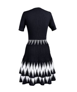 Maje Ralia Knit Skater Dress