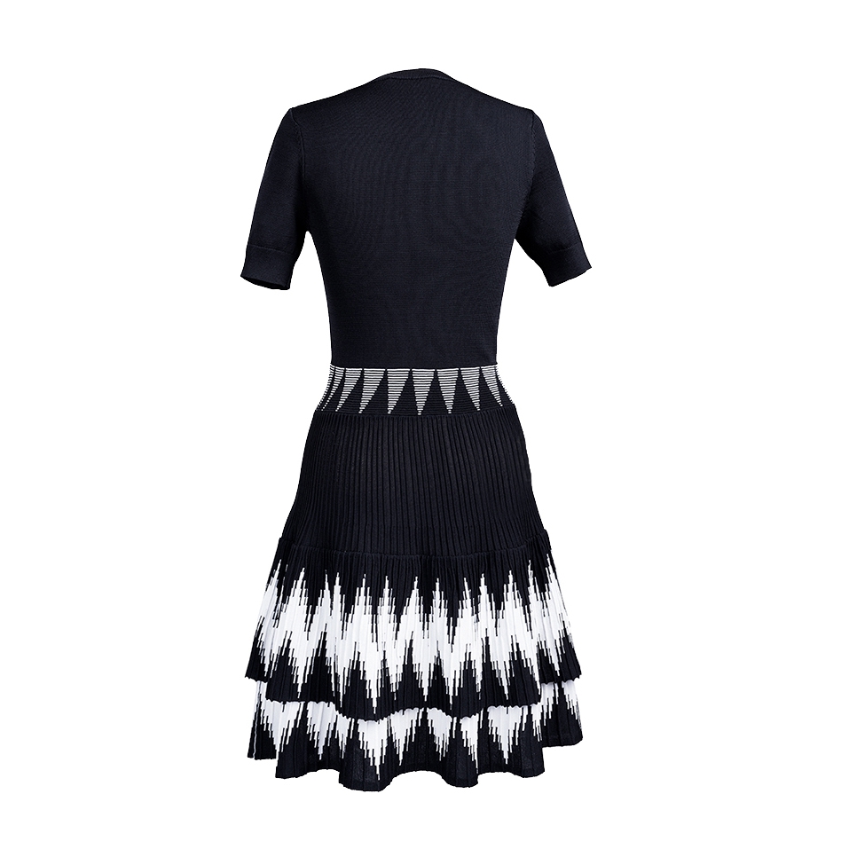 cable knitted jumper dress Cable-Knit Turtleneck Sweater Dress main image 1
