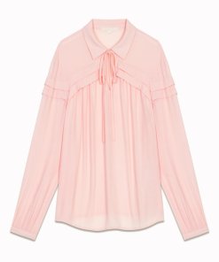 Maje Lubin Shirt Collar Blouse