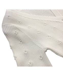 Sandro Nao Inlaid Flowers Cardigan