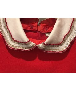 Maje Rangat Peter Pan Collar Mini Dress