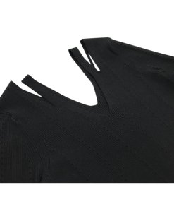 Sandro Nolwene Eyelet-Detail Cutout Sweater