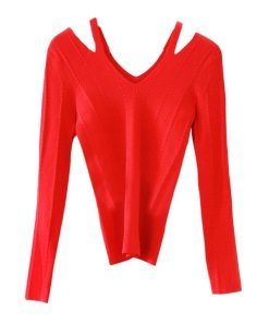 Sandro Nolwene Eyelet-Detail Cutout Sweater