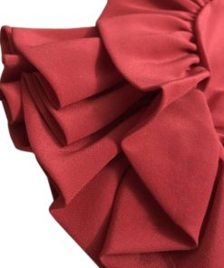 Alexis Rocio Ruffle-Trim Silk Blouse