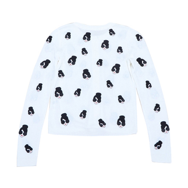 Alice + Olivia Stacey Emoji Embroidered Cardigan – evaChic