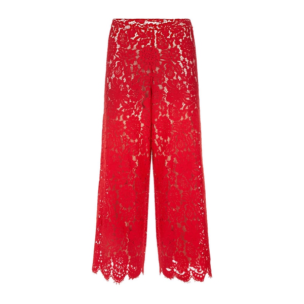 Alice + Olivia Olsen Floral Guipure Lace Culottes