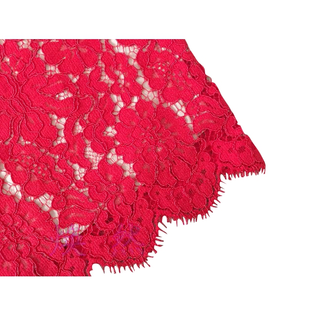 Alice + Olivia Olsen Floral Guipure Lace Culottes