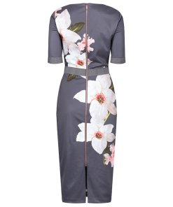 Ted Baker Bisslee Chatsworth Floral Print Bodycon Dress