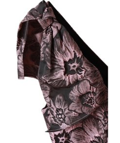 Rebecca Taylor Floral Jacquard Bow Dress