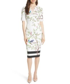 Ted Baker Everly Highgrove Sleeved Bodycon Dress