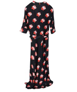 Ganni Harley Crepe Wrap Dress