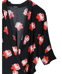 Ganni Harley Crepe Wrap Dress